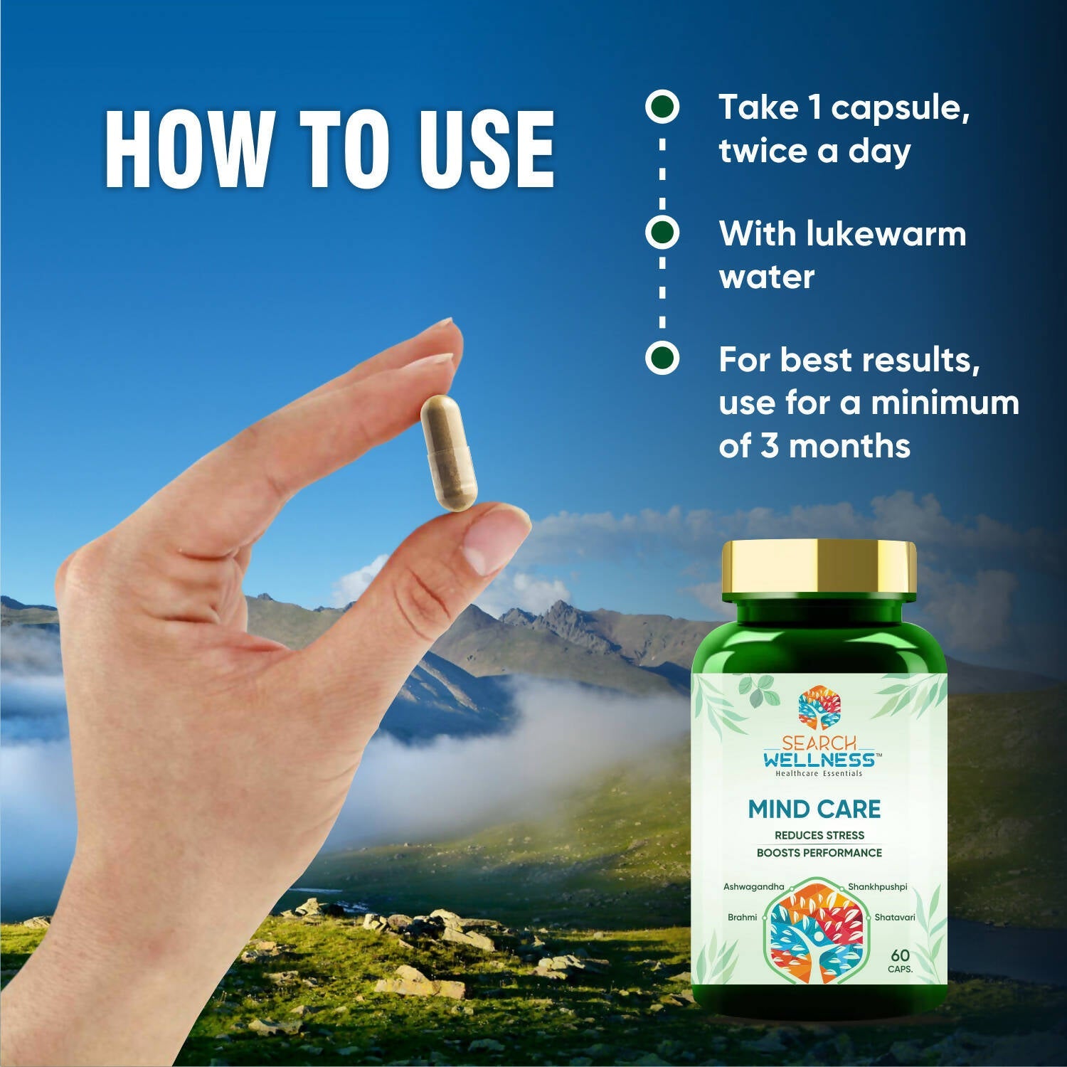 Search Wellness Mind Care Capsules - Grab2buy