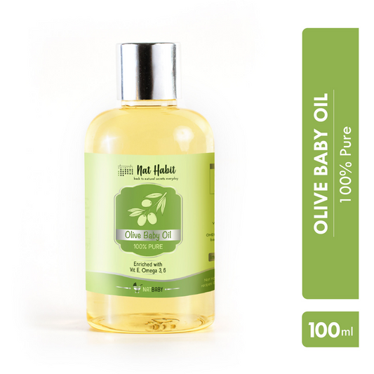 Nat Habit Pure Olive Baby Oil 