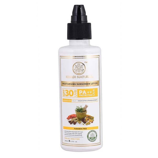 Khadi Natural Moisturising Sunscreen Lotion SPF 30 