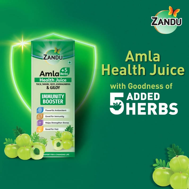 Zandu Amla + 5 Herbs Health Juice 