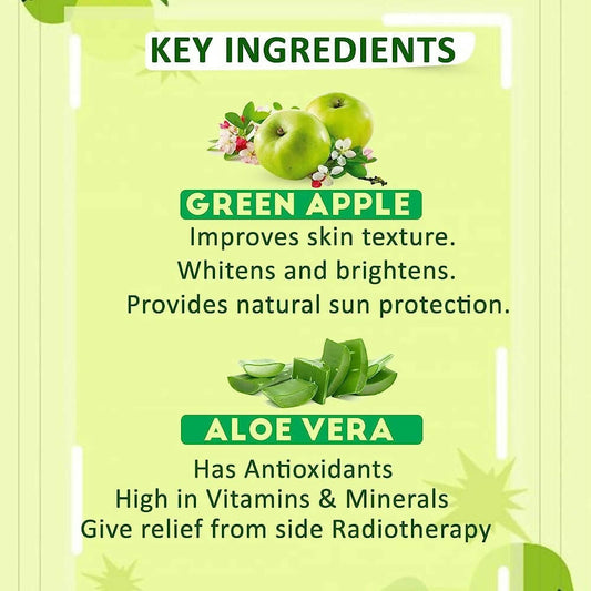 NutriGlow Skin Balancing Green Apple Toner - Grab2buy