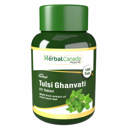 Herbal Canada Tulsi Ghanvati Tablets 