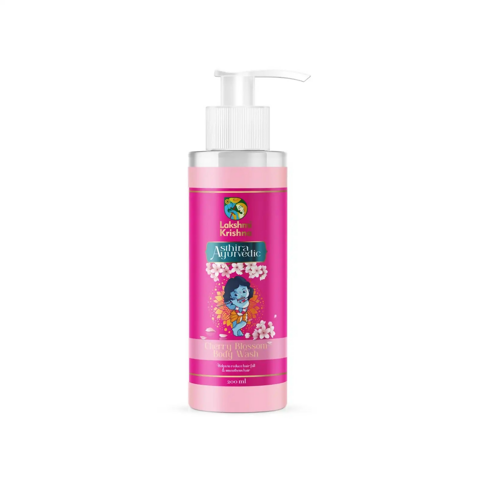 Lakshmi Krishna Naturals Cherry Blossom Body Wash