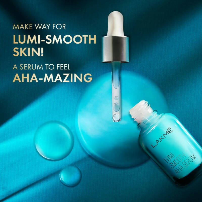 Lakme Lumi Smooth AHA Serum 