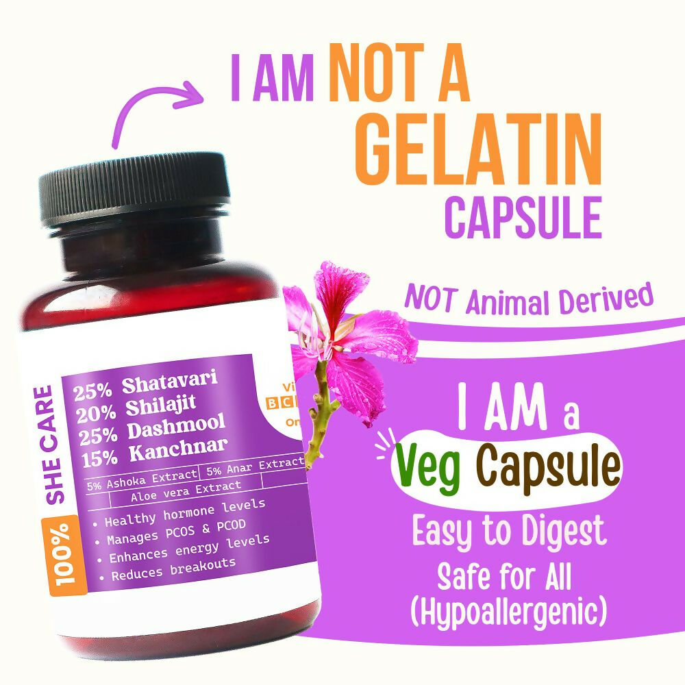 She Care Gelatin caps