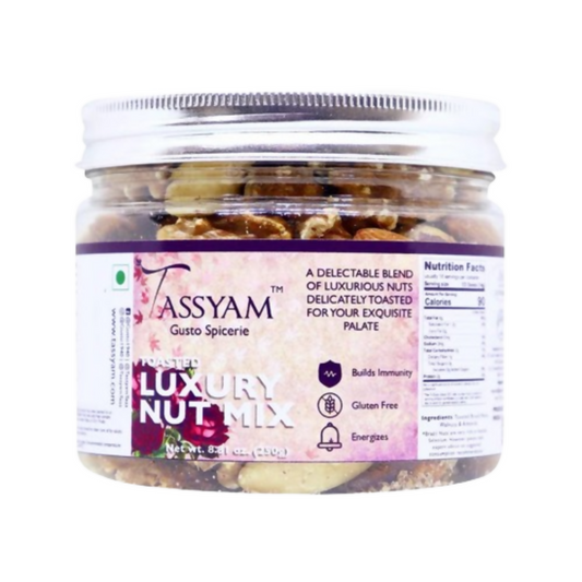 Tassyam Organics Luxury Toasted Nut Mix