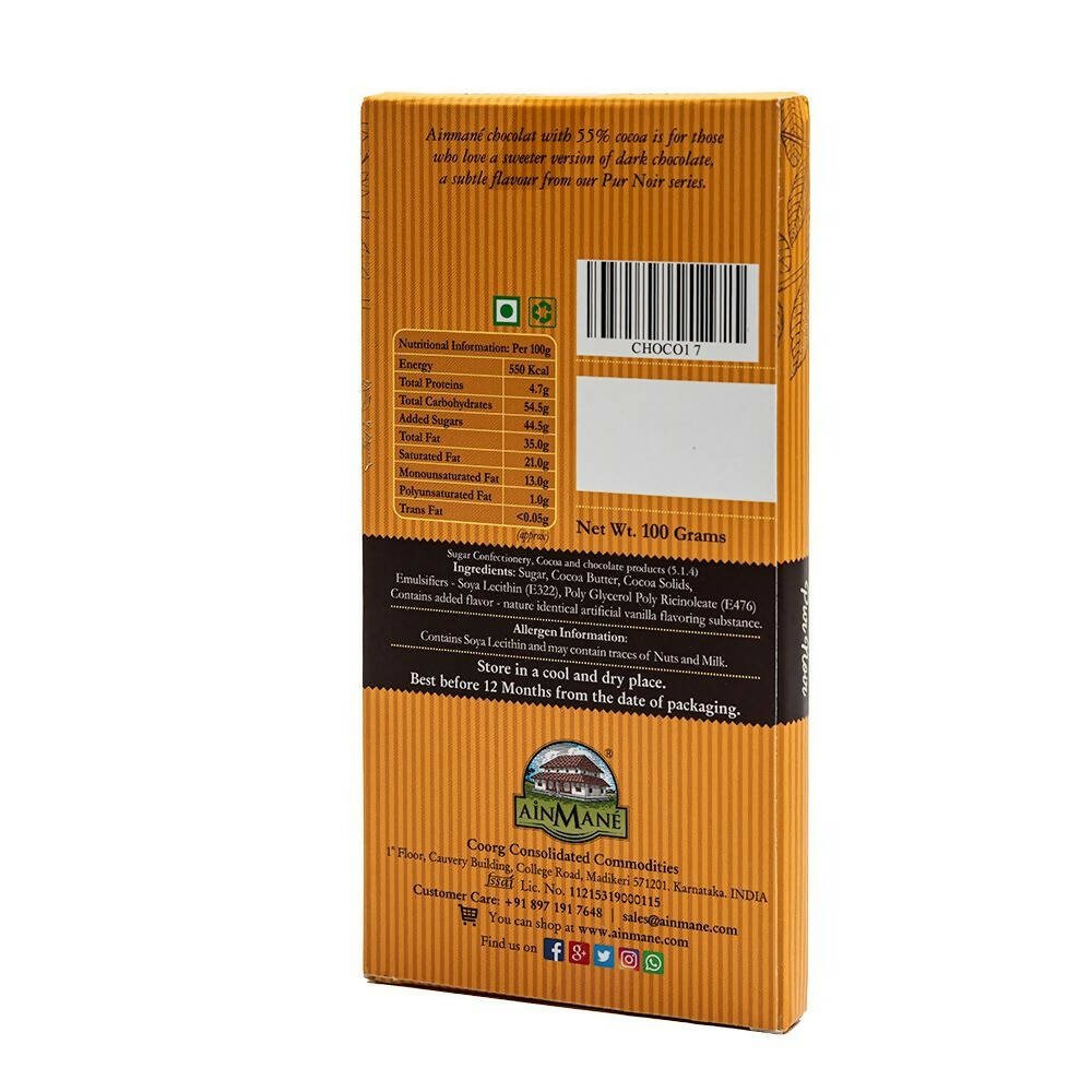 Ainmane Pur Noir Dark Chocolate - Grab2buy