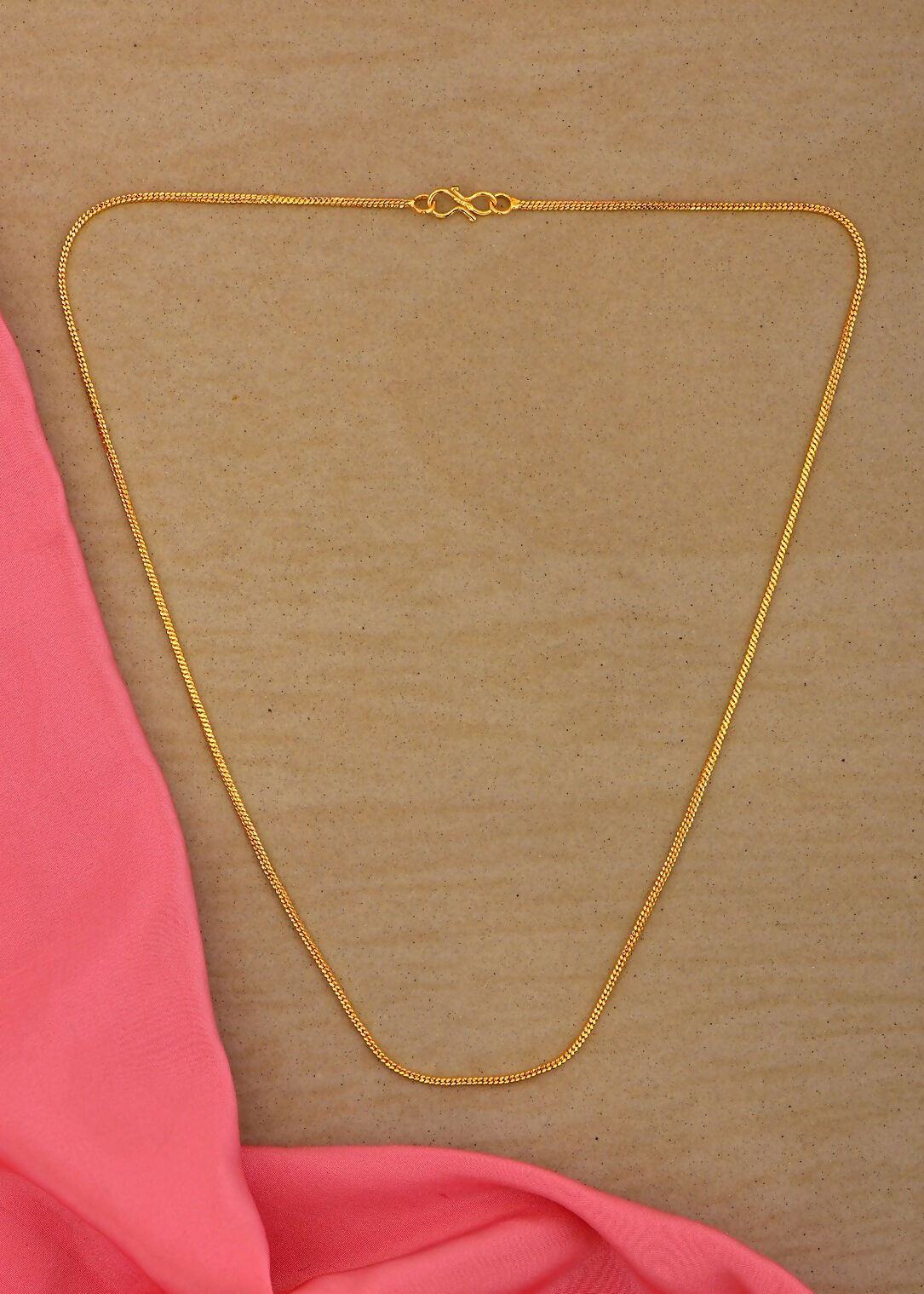 Joban Fashion Women Brass Golden Neck-Chain 