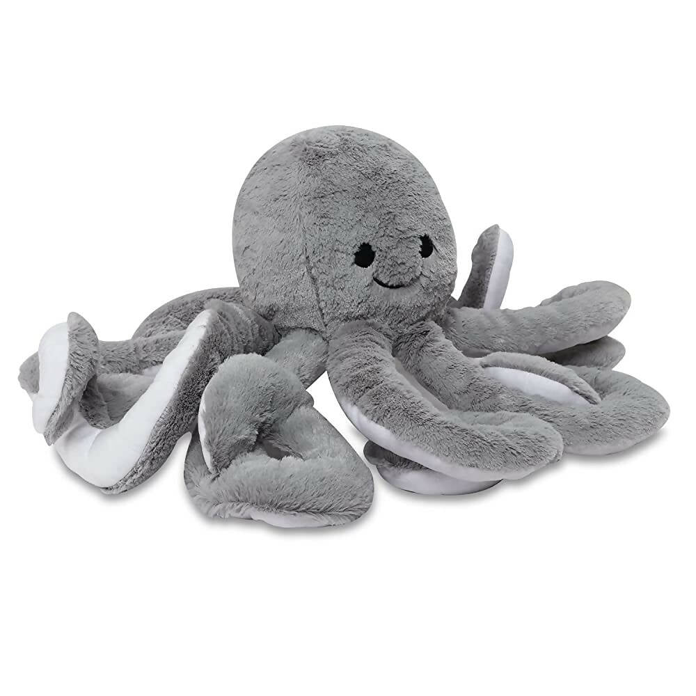 Webby Giant Realistic Stuffed Octopus Animals Soft Plush Toy-Grey  Grab2Buy Webby Grab2Buy