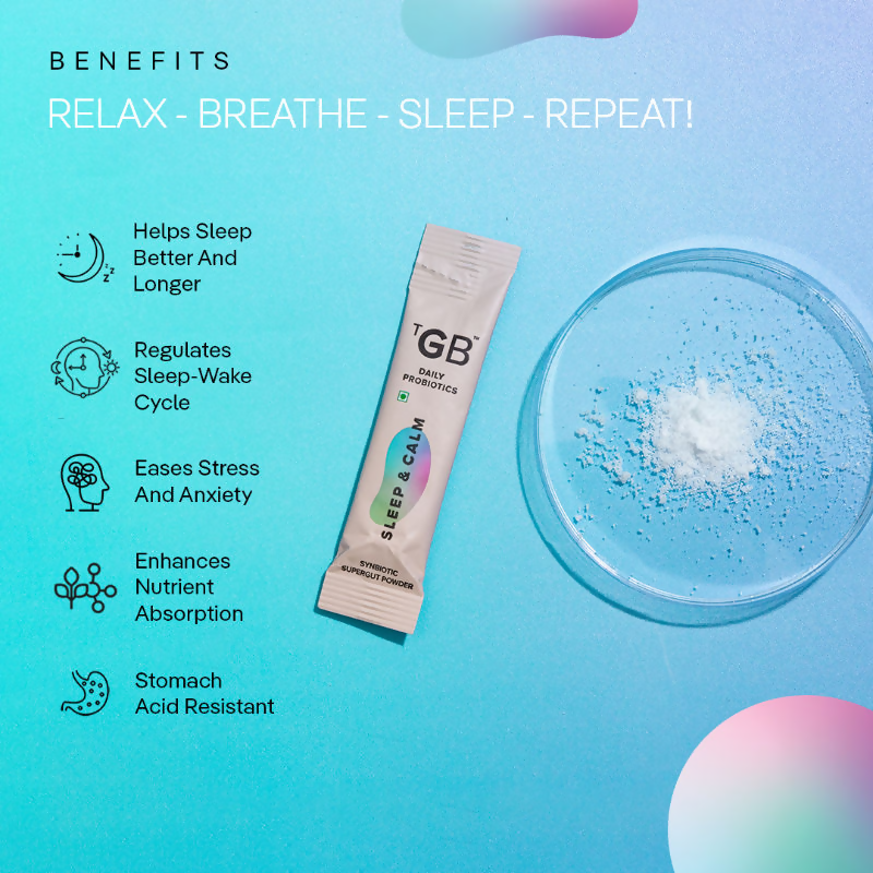 The Good Bug Sleep and Calm SuperGut Powder for Healthy Deep Sleep & Stress Relief 15 Days Pack  Grab2Buy The Good Bug Grab2Buy