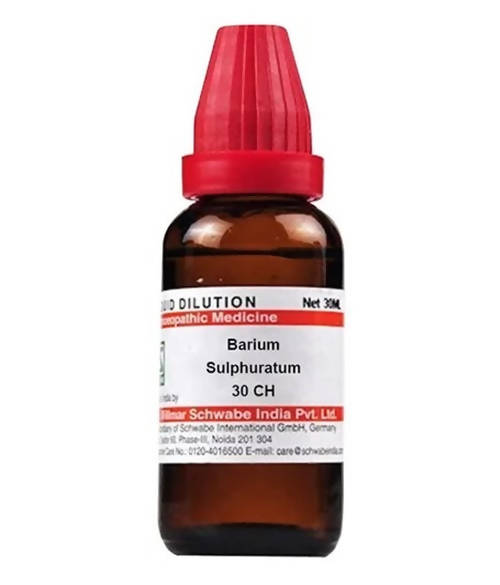 Dr. Willmar Schwabe India Barium Sulphuratum Dilution 