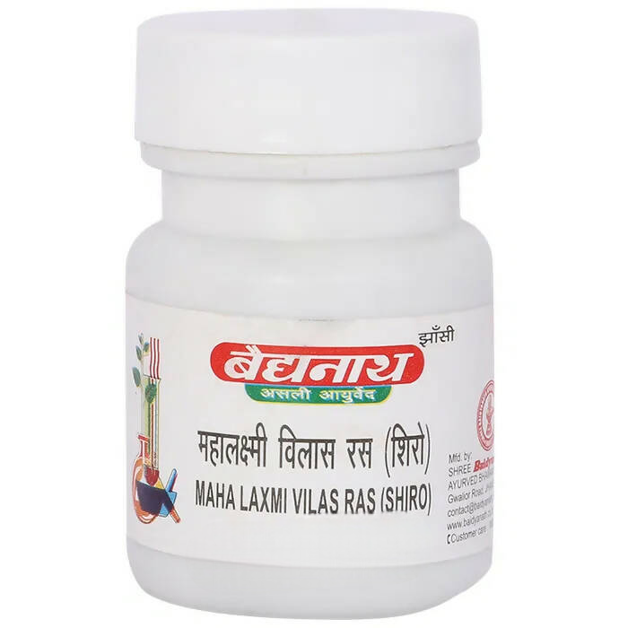 Baidyanath Jhansi Maha Lakshmi Vilas Ras (Shiro) Tablets 