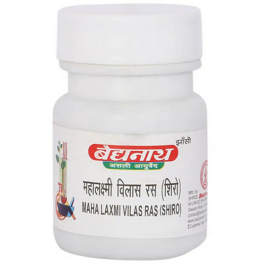 Baidyanath Jhansi Maha Lakshmi Vilas Ras (Shiro) Tablets 