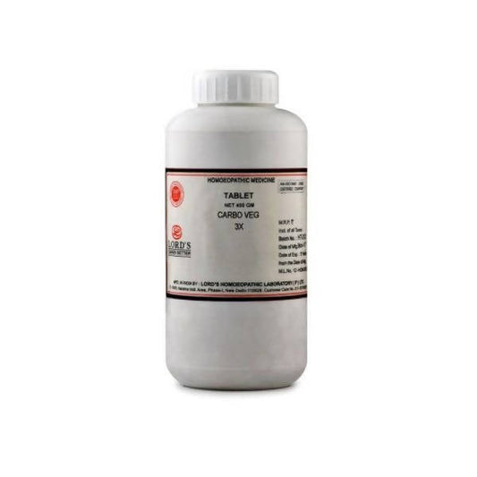 Lord's Homeopathy Carbo Veg Tablets 