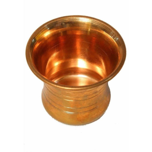 Indian Traditional Pancha Patra With Achamani -Pooja Pancha Patra - Grab2buy