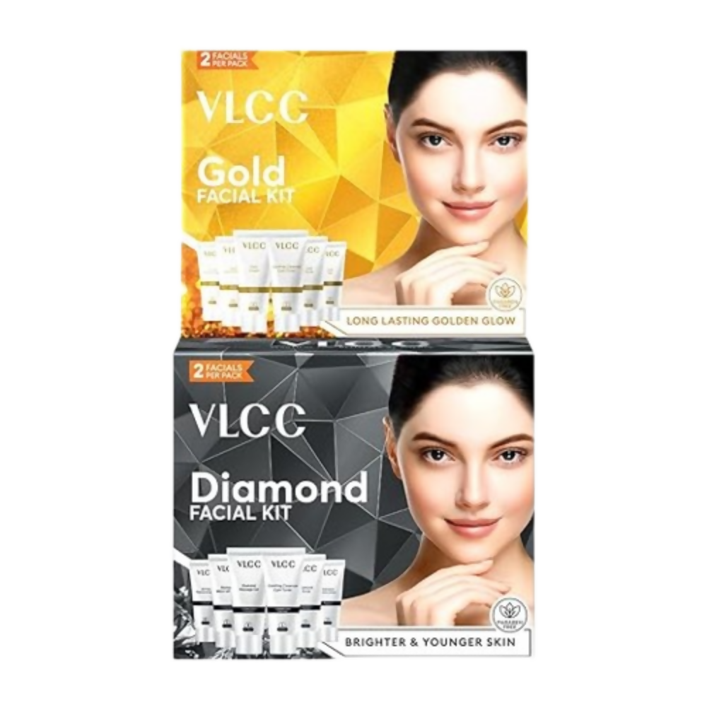 VLCC Gold Facial Kit & VLCC Diamond Facial Kit  Grab2Buy VLCC Grab2Buy