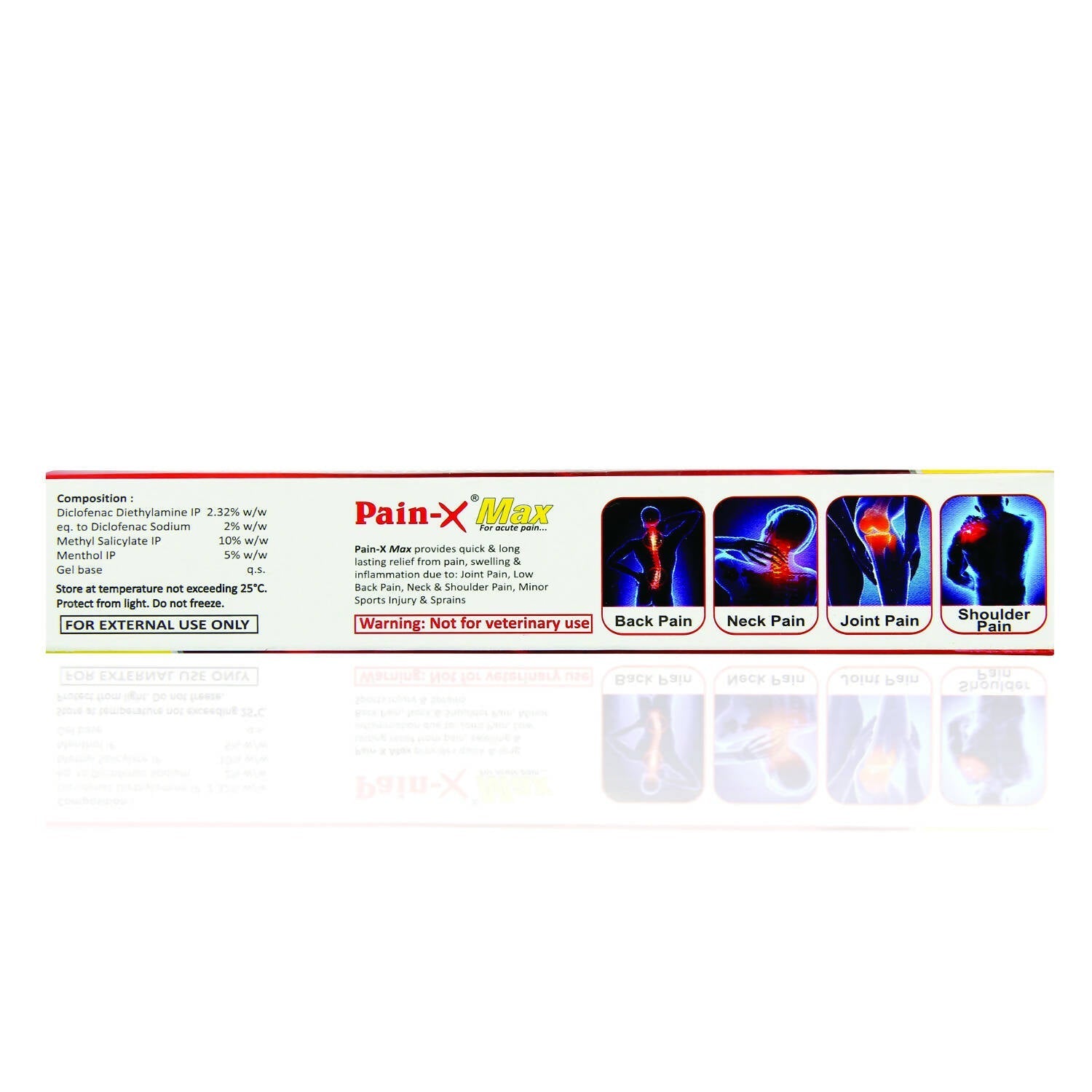 Dr. Morepen Pain-X Max Body Pain Relief Gel 