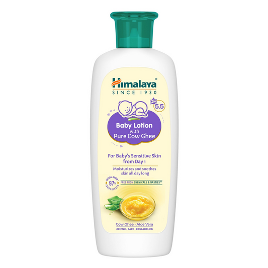 Himalaya Herbals Baby Lotion with Pure Cow Ghee 