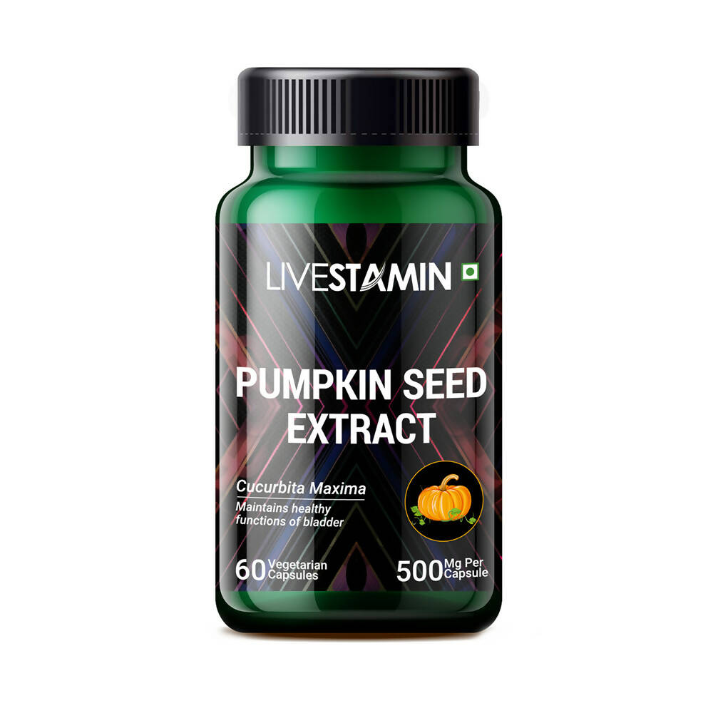 Livestamin Pumpkin Seed Extract Capsules - Grab2buy