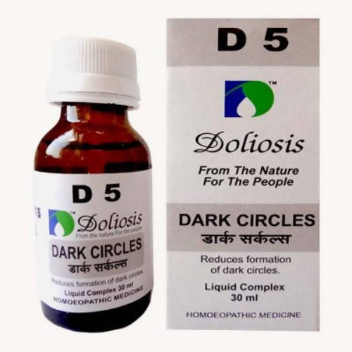 Doliosis Homeopathy D5 Dark Circles Drops 
