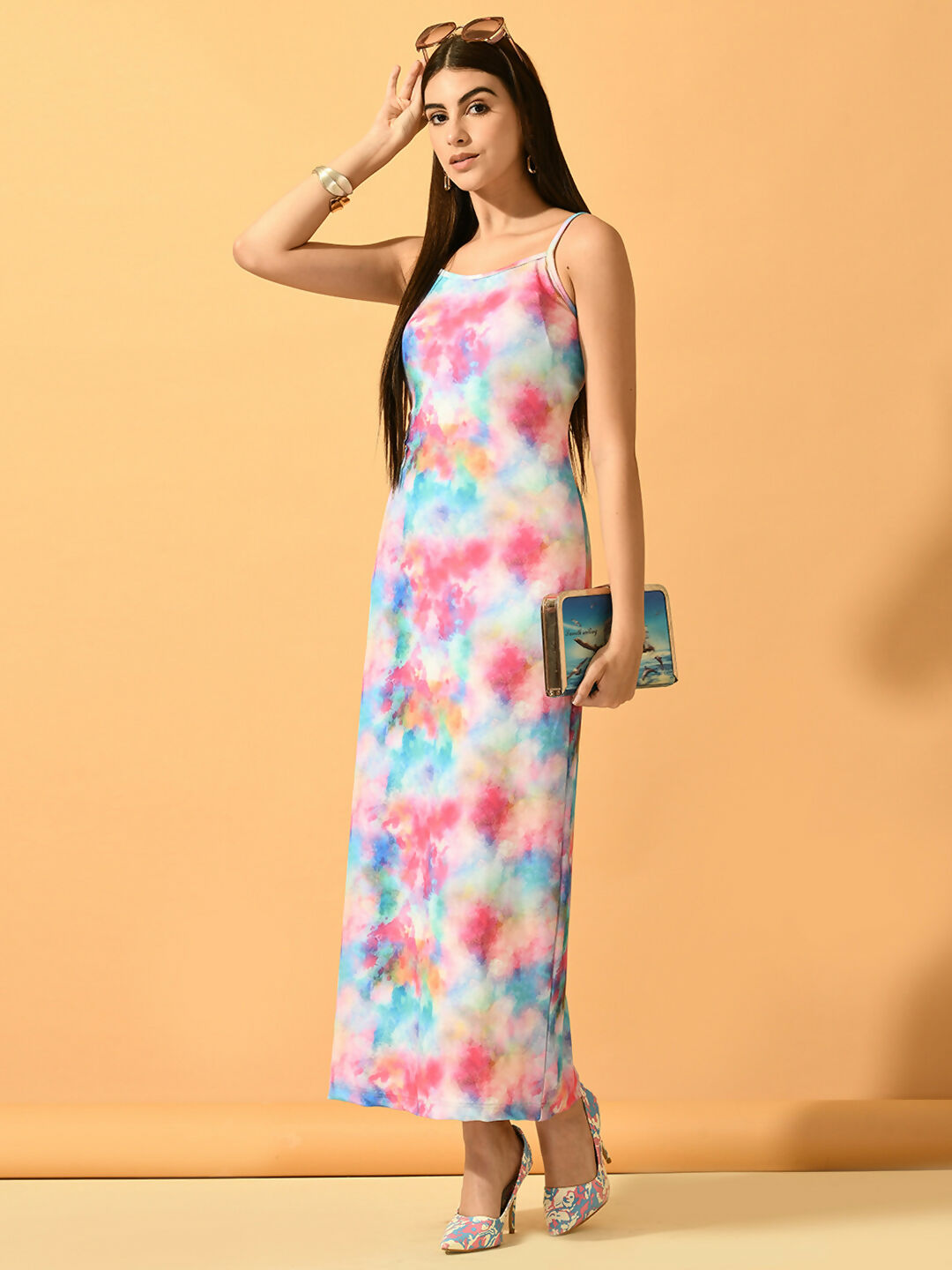 Myshka Women's Multi Bodycon Party Dress