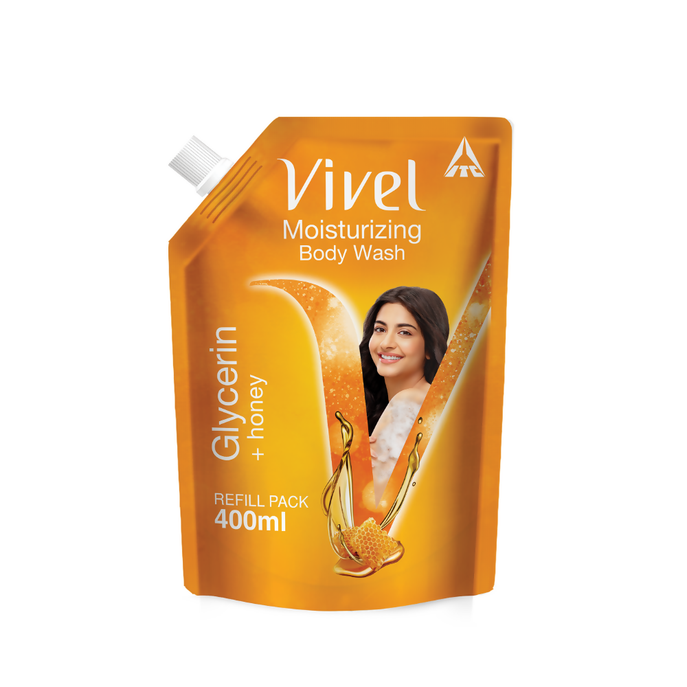 Vivel Moisturizing Bodywash Glycerin + Honey Refill Pack  Grab2Buy Vivel Grab2Buy