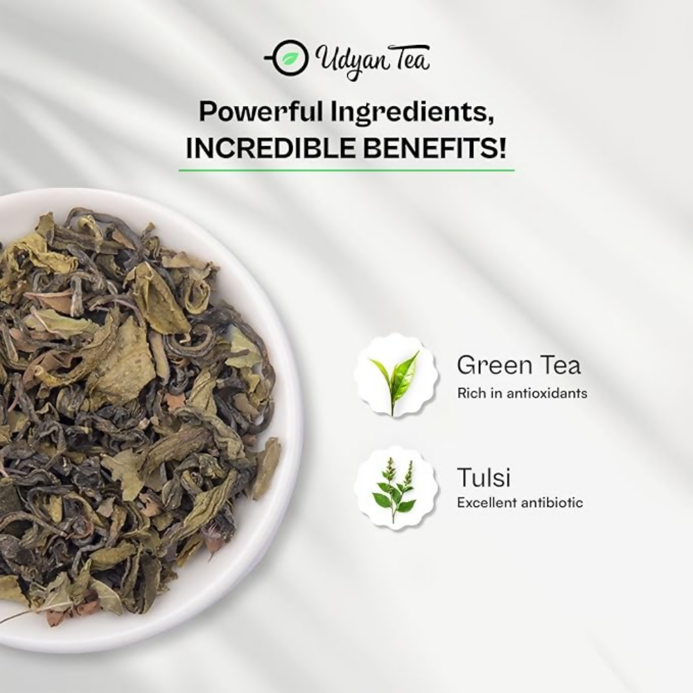 Udyan Tea Tulsi Therapy Green Tea  Grab2Buy Udyan Tea Grab2Buy