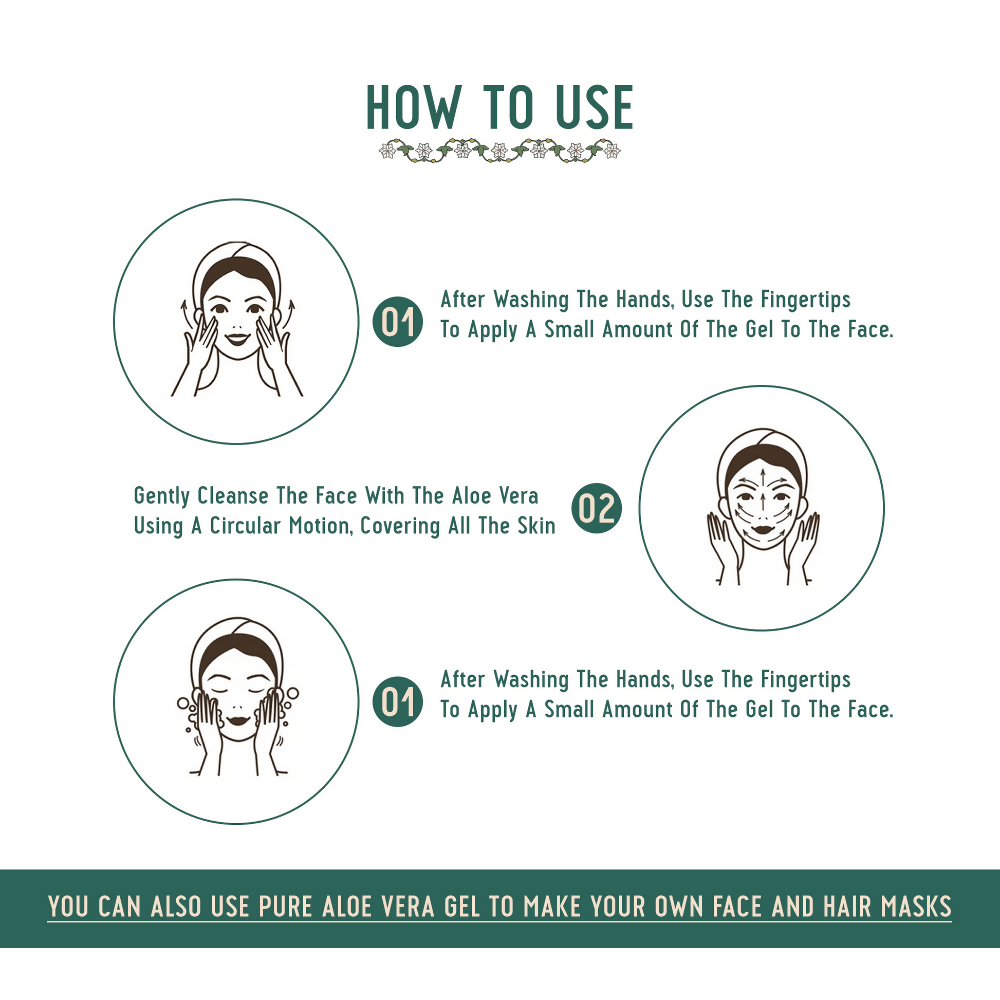 Avimee Herbal Pure Aloe Vera Gel - Grab2buy
