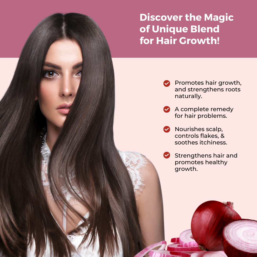 Prisa Organics Onion & Turmeric Shampoo - Grab2buy