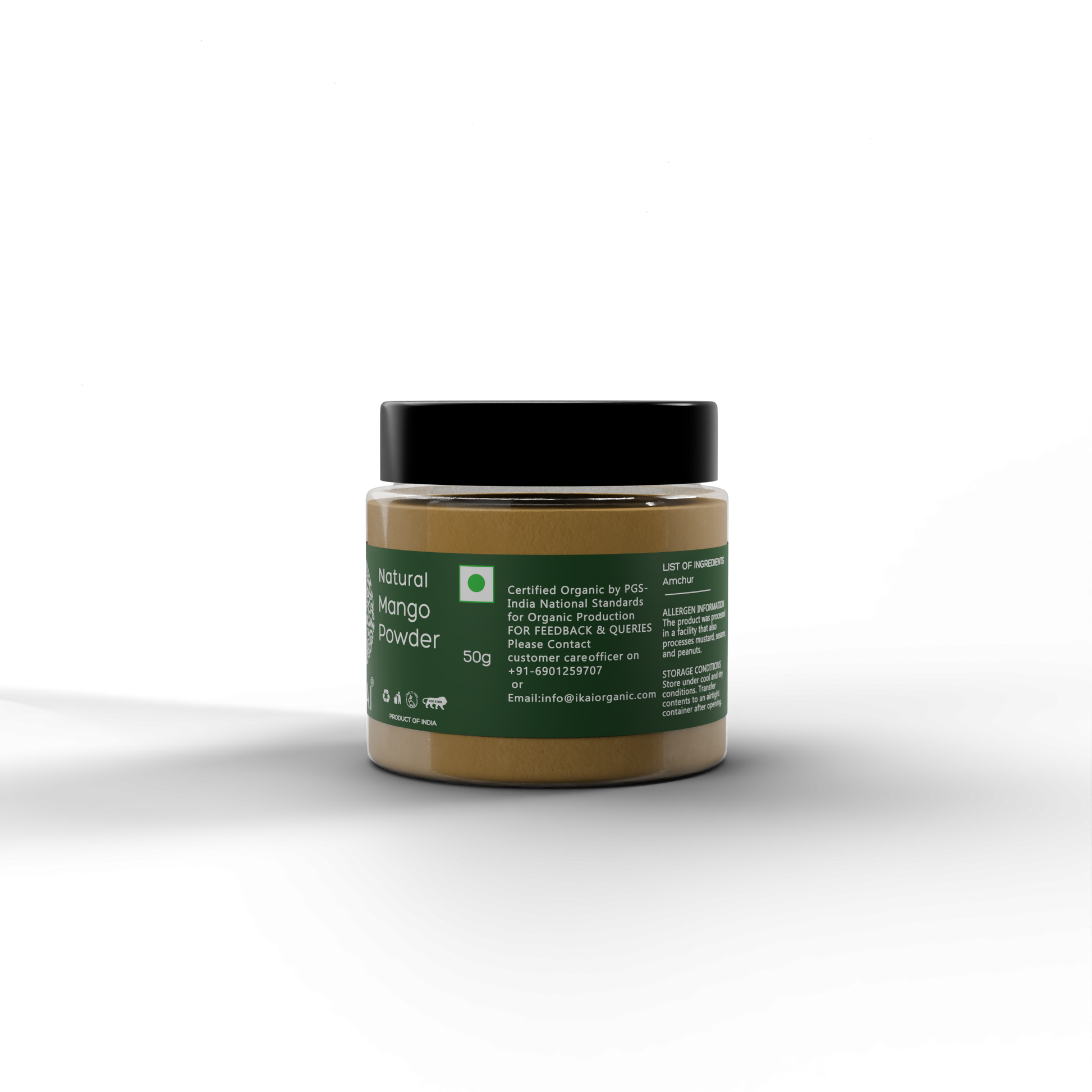 3 - Natural Mango Powder - 50g