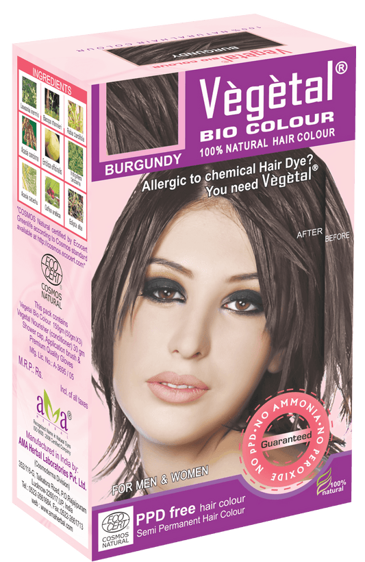 Vegetal Bio Colour Hair Color - Burgundy  Grab2Buy Vegetal Grab2Buy