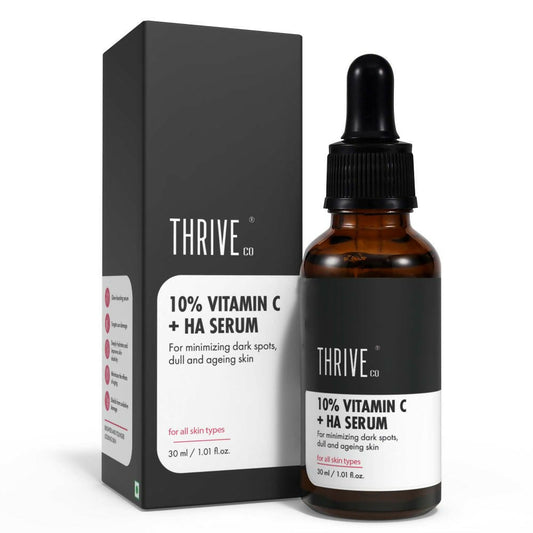 Thriveco 10% Vitamin C+ Hyaluronic Acid Serum 