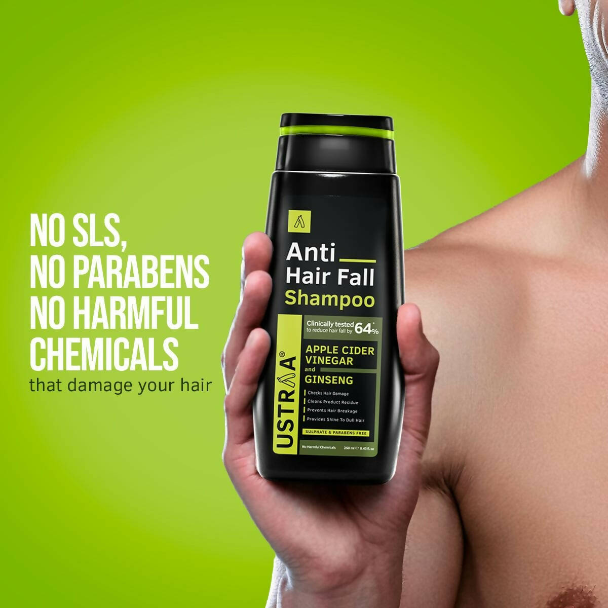 Ustraa Anti Hair Fall Shampoo  Grab2Buy Ustraa Grab2Buy