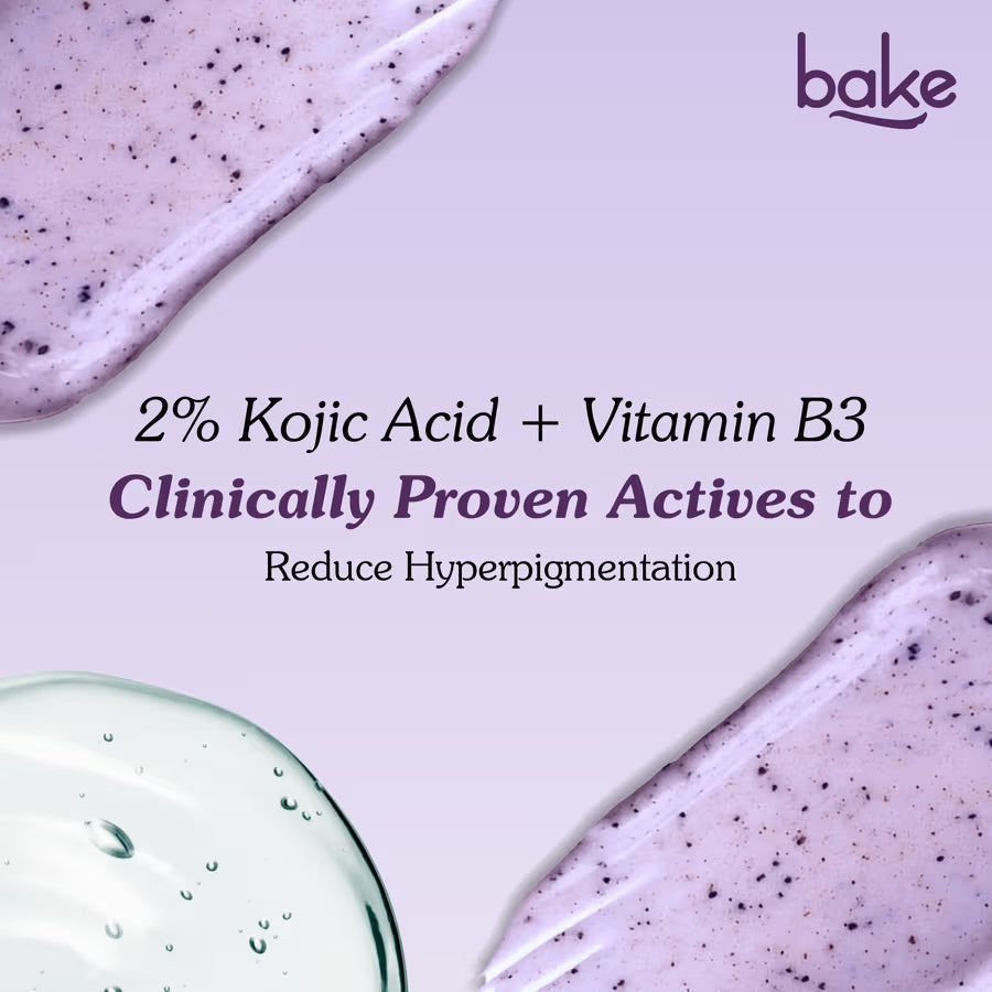 Bake 2% Kojic Acid Lavender Smoothie Body Scrub  Grab2Buy Bake Grab2Buy