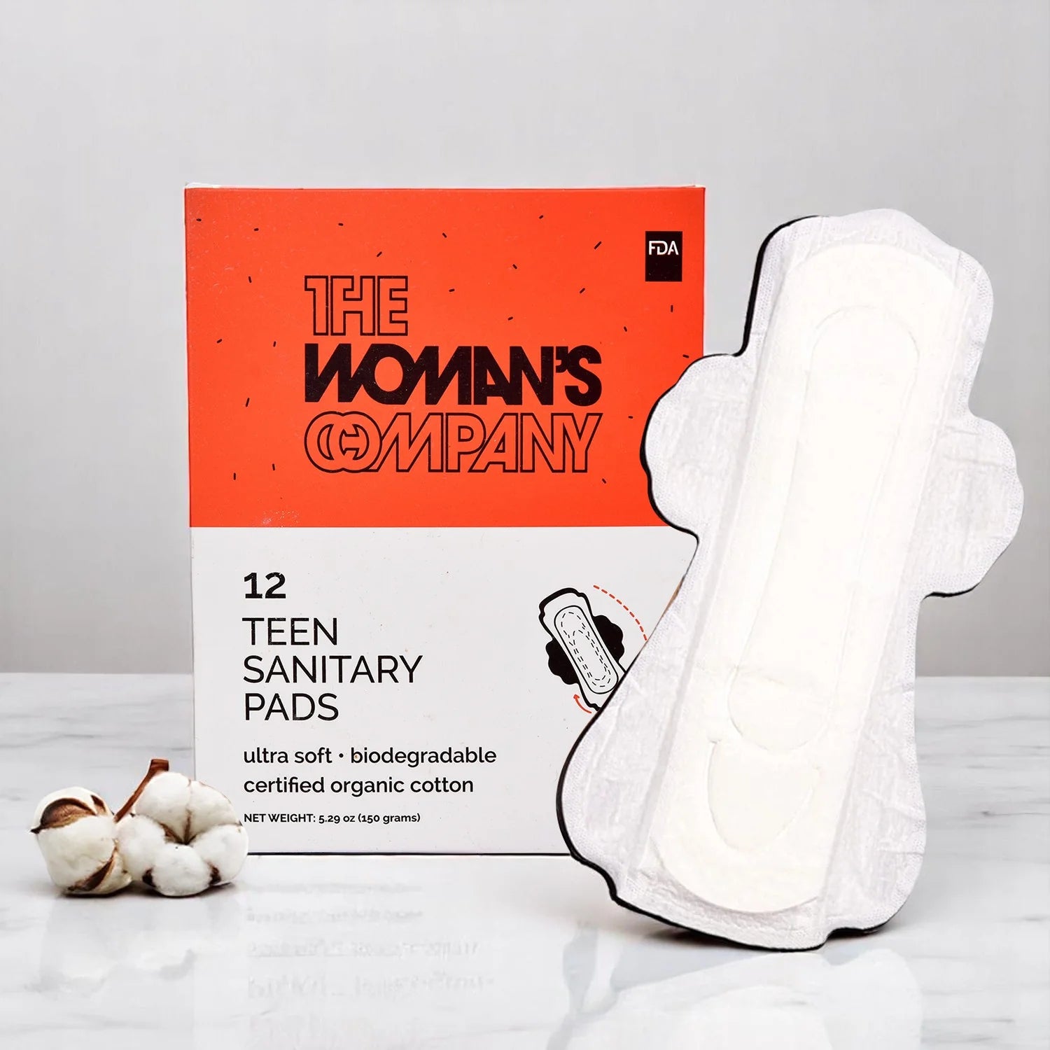 The Woman's Company Teen Sanitary Pads (240 MM)  Grab2Buy The Woman's Company Grab2Buy