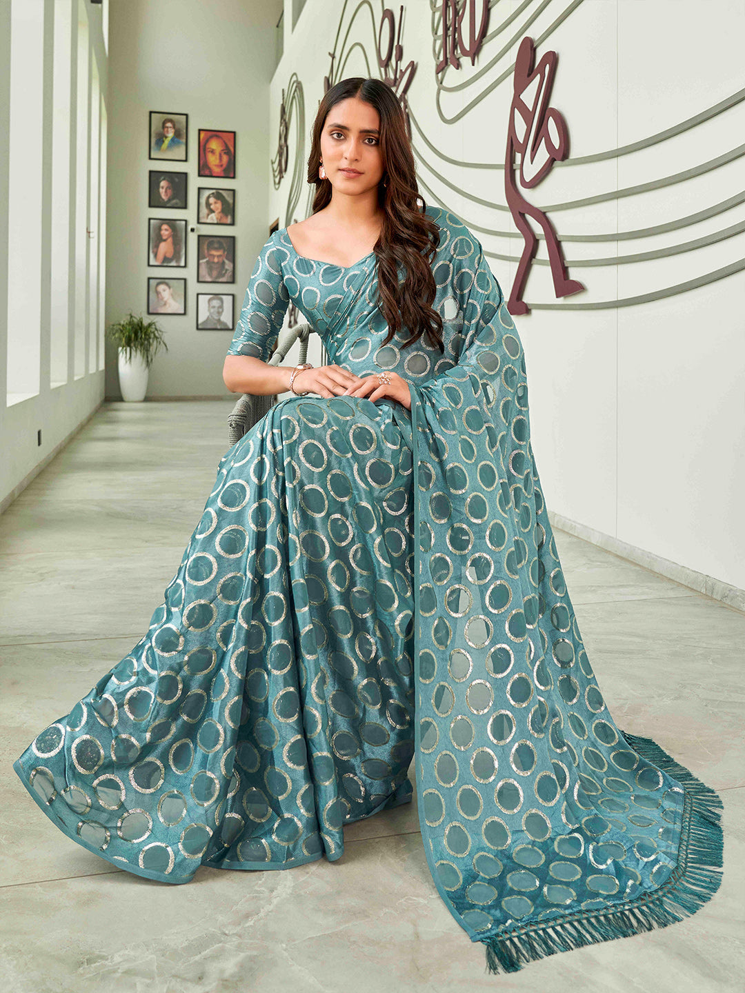 Tikhi Imli Geometric Woven Design Grab2Buy 