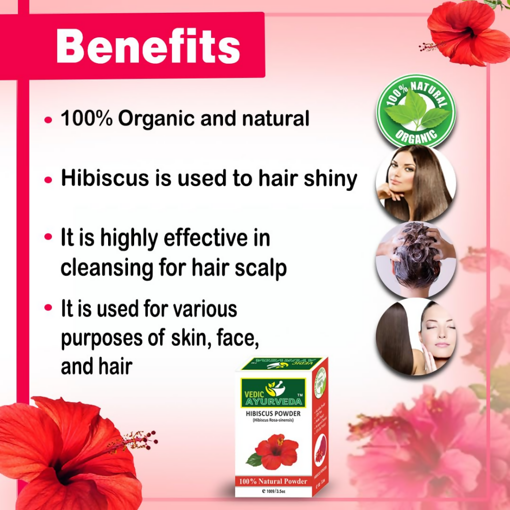VedicAyurveda Bhringraj Leaf Powder and Hibiscus Powder  Grab2Buy VedicAyurveda Grab2Buy