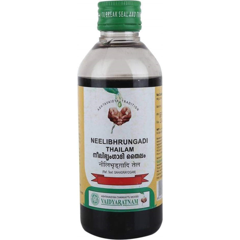 Vaidyaratnam Neelibhrugadi Thailam 