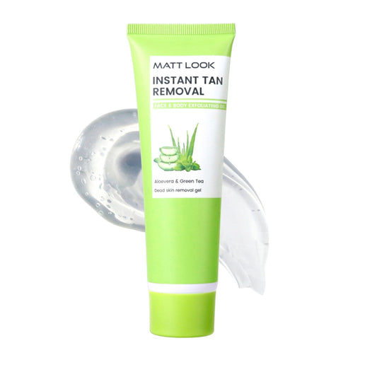 Matt Look Instant Tan Removal With Aloevera & Green Tea