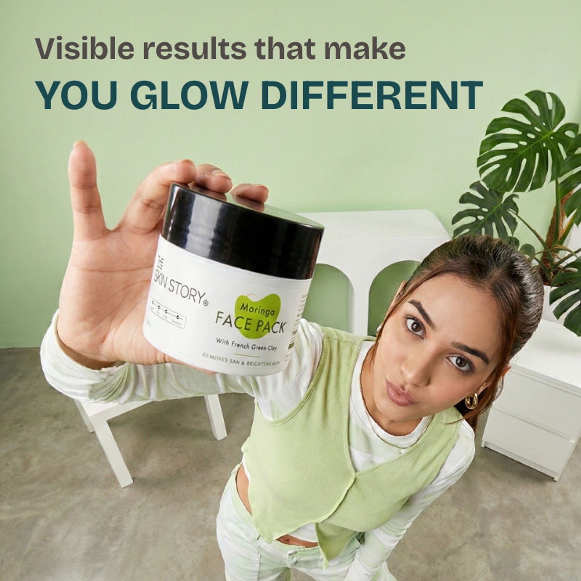 The Skin Story Moringa Face Pack For Deep Cleansing  Grab2Buy The Skin Story Grab2Buy