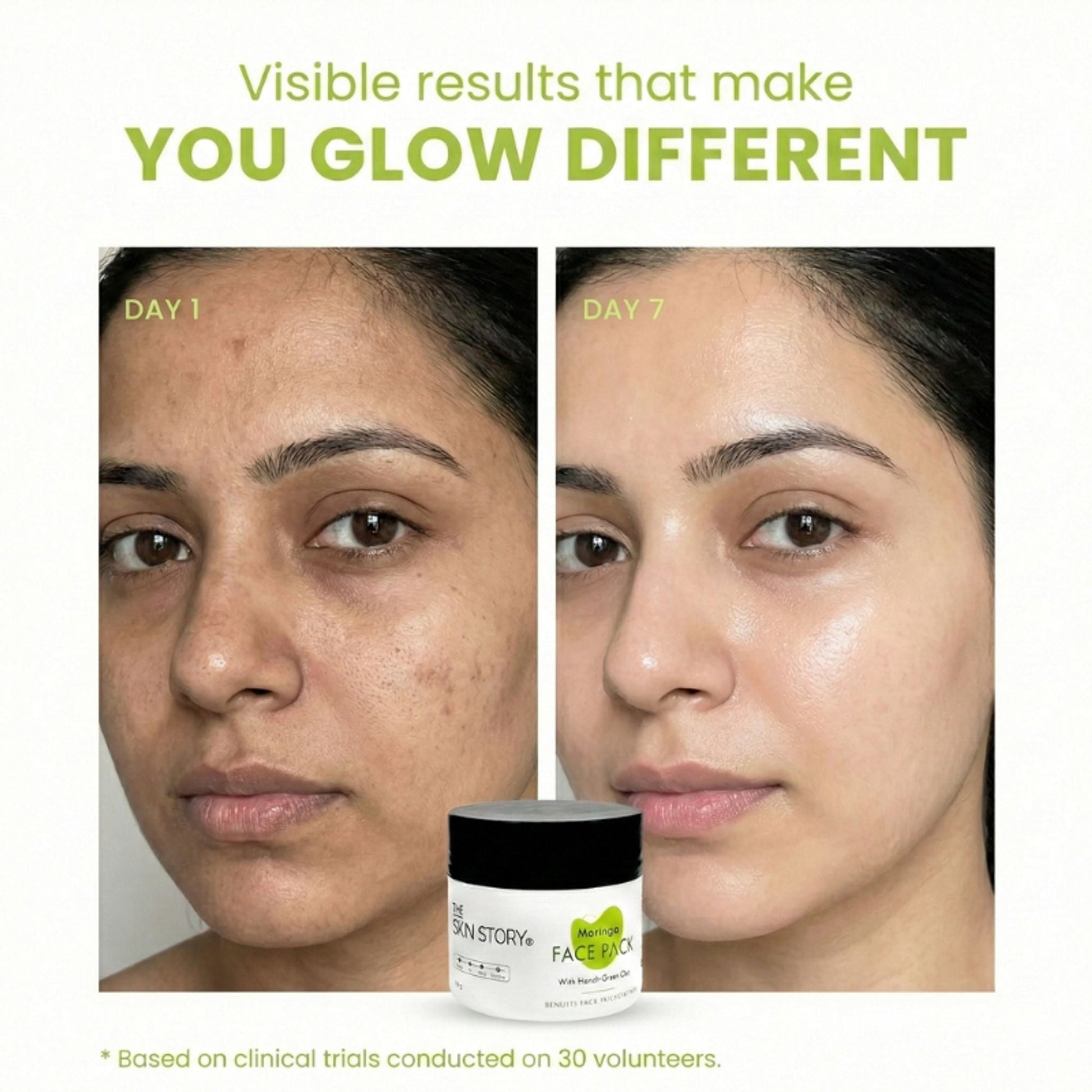 The Skin Story Moringa Face Pack For Deep Cleansing  Grab2Buy The Skin Story Grab2Buy