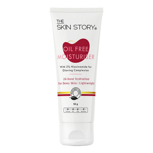 The Skin Story Oil Free Face Moisturizer For Oily Acne Prone Skin Hydrates Adds Glow - Niacinamide  Grab2Buy The Skin Story Grab2Buy