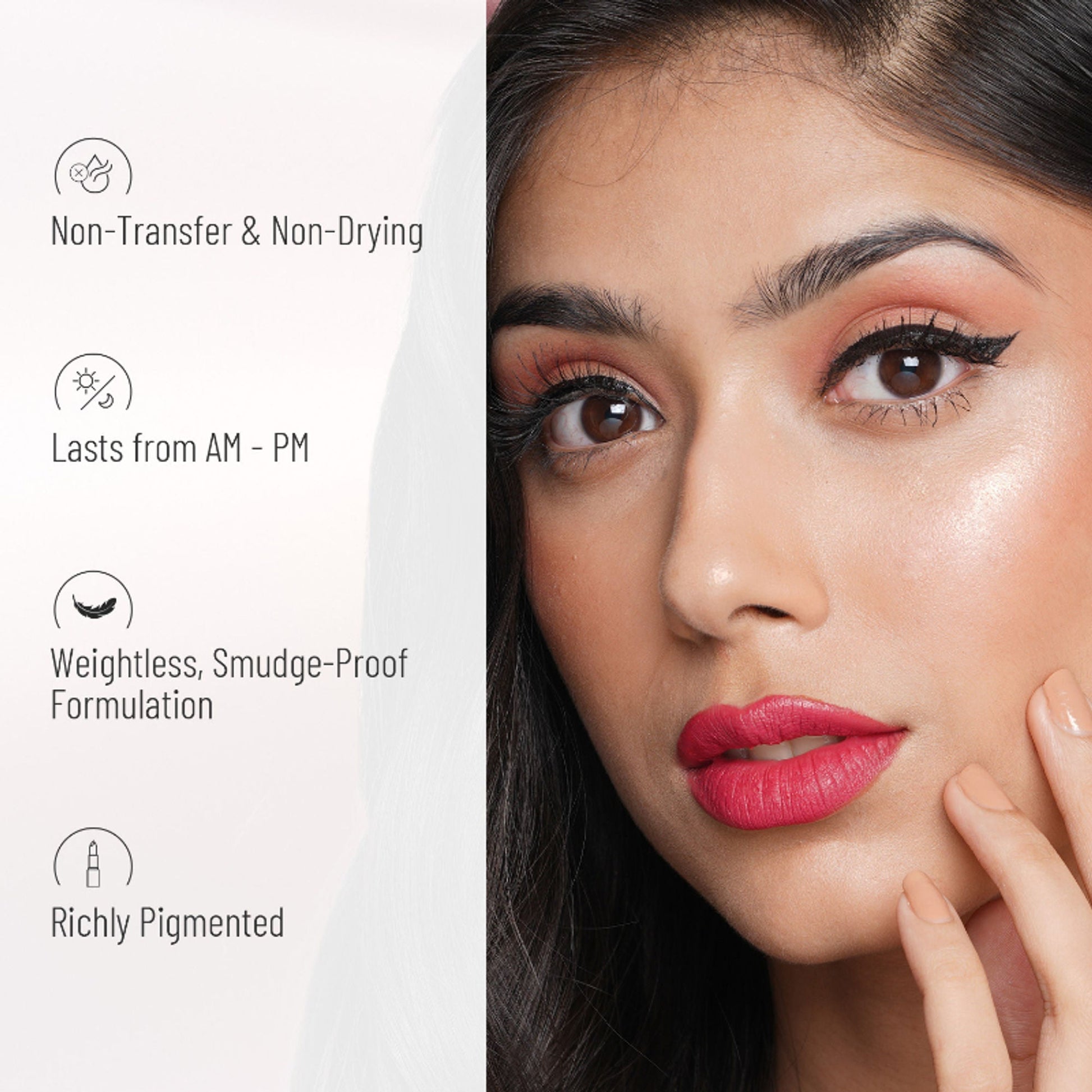 Swiss Beauty Non-Transfer Matte Lipstick - 27 Berrylicious