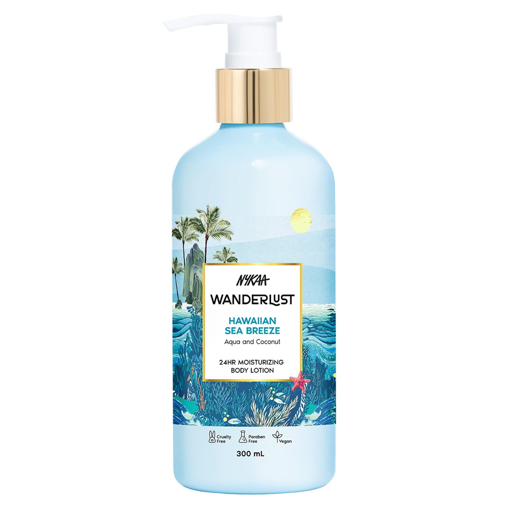 Wanderlust Moisturizing Body Lotion - Hawaiian Sea Breeze  Grab2Buy Wanderlust Grab2Buy