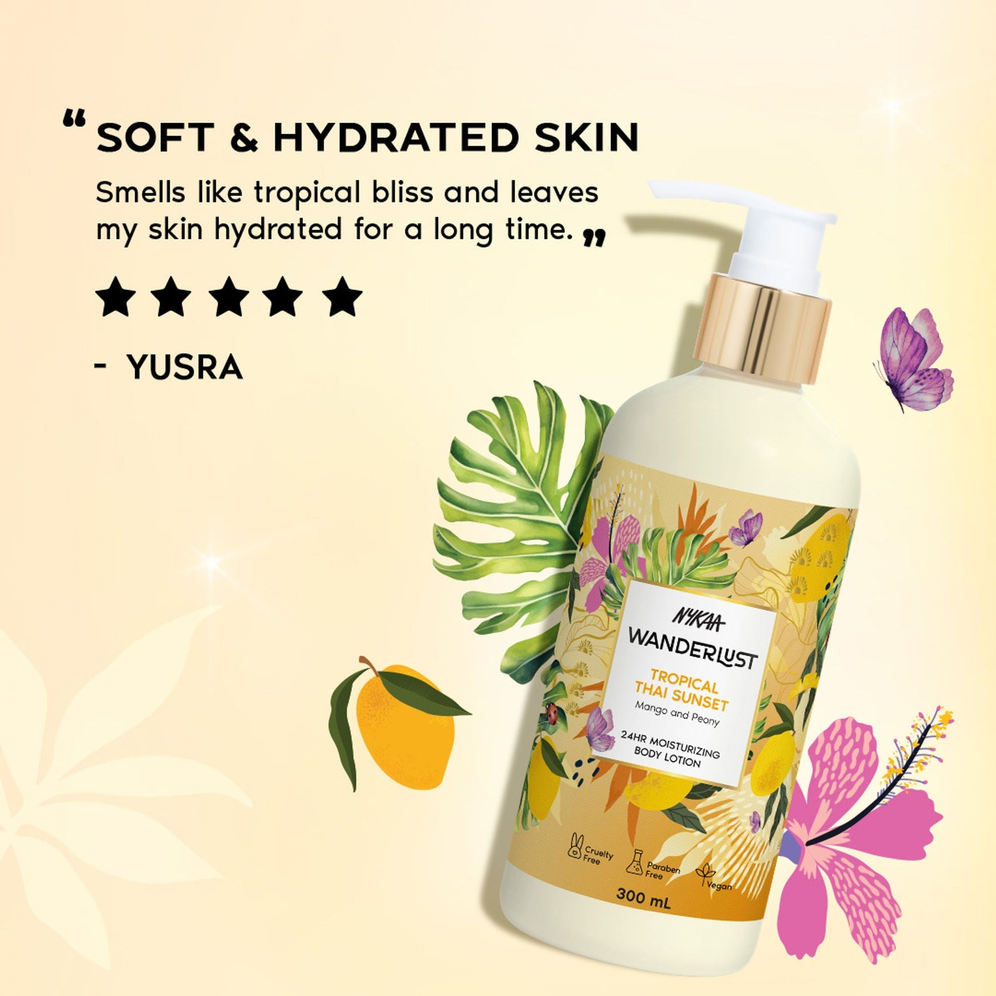 Wanderlust Moisturizing Body Lotion - Tropical Thai Sunset  Grab2Buy Wanderlust Grab2Buy