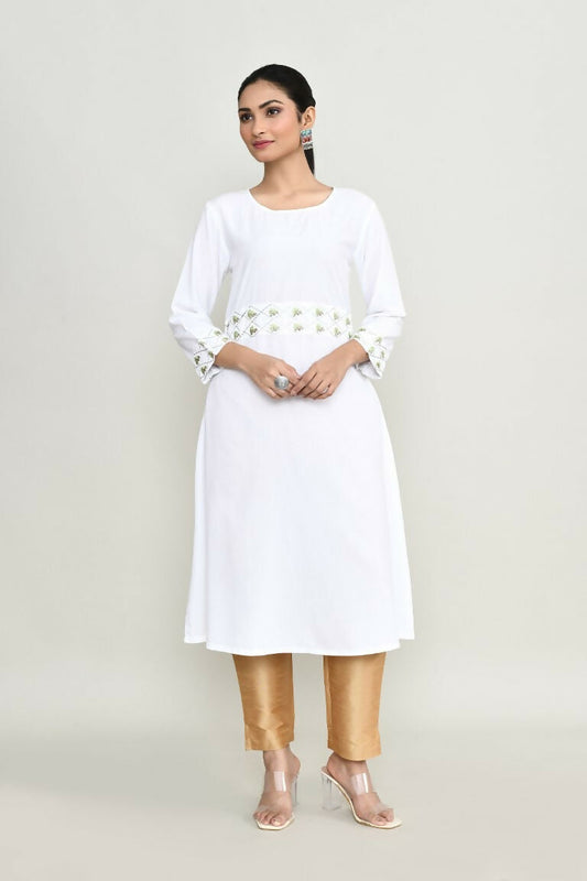 Joban Fashion Black Rayon Kurta Set