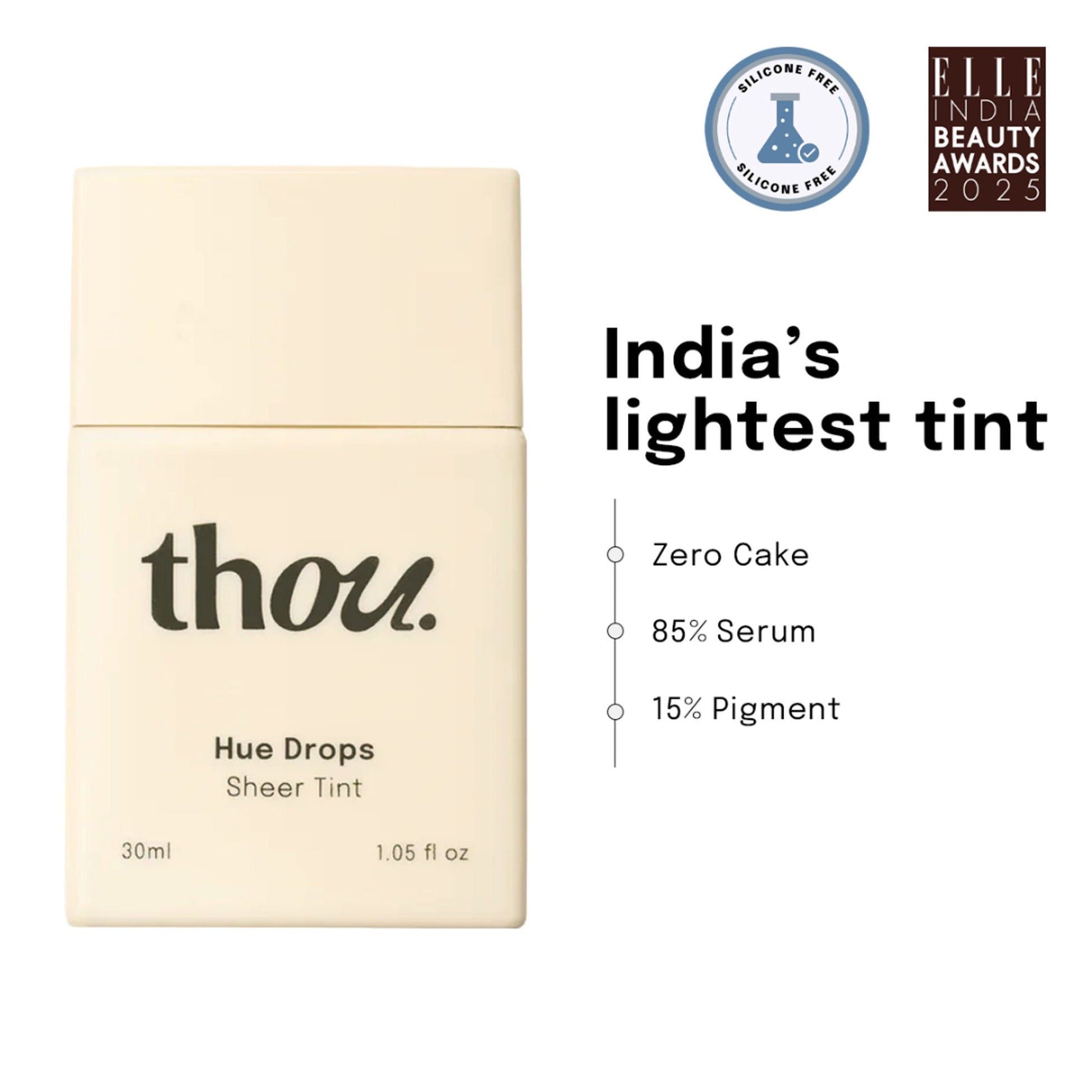 Thou Hue Drops Sheer Skin Tint - 180 Warm  Grab2Buy Thou Grab2Buy