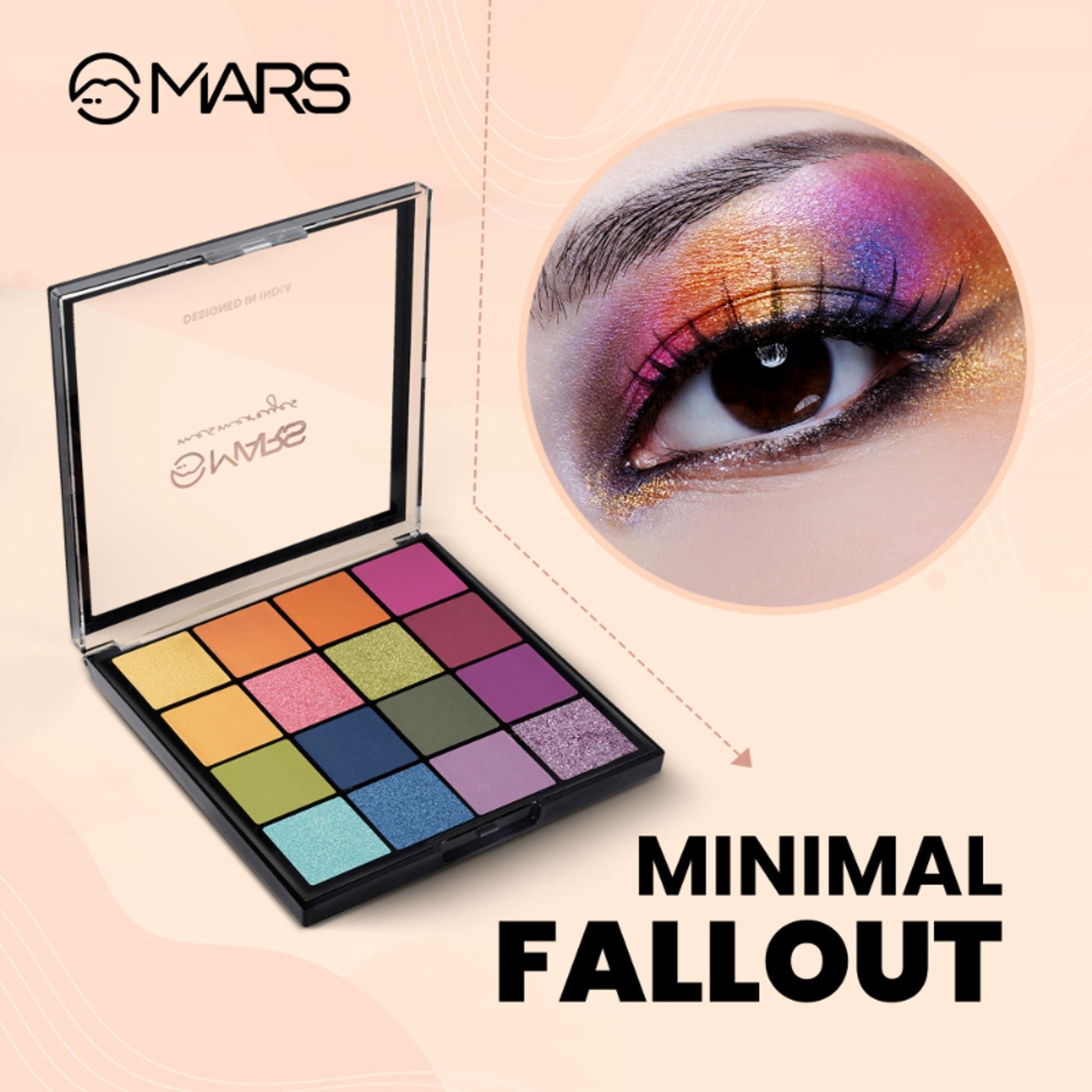 MARS Cosmetics Mesmereyes Eyeshadow Palette - 3 