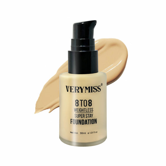 VERYMISS 8 To 8 Weightless Super Stay Foundation - 111 Ivory  Grab2Buy VERYMISS Grab2Buy