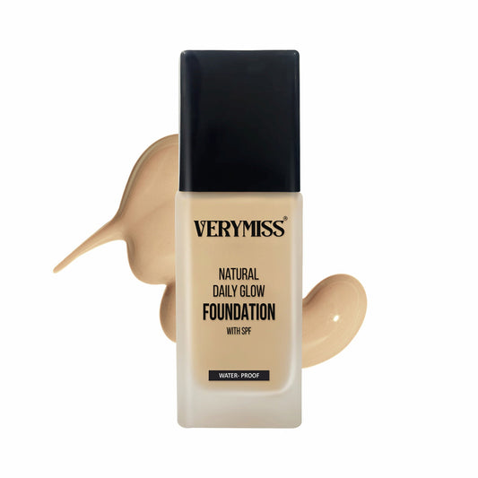 VERYMISS Natural Glow Daily Wear Foundation - 01 Ivory  Grab2Buy VERYMISS Grab2Buy